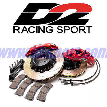Kit de frenada D2 Racing multipistones y discos modulares, de 286 mm a 421 mm eje delantero