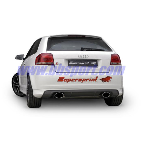 Líneas de escapes y accesorios Supersprint para Audi S3 8P