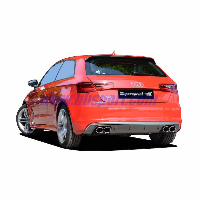 Líneas de escapes y accesorios Supersprint para Audi S3 8V