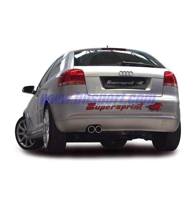 Líneas de escapes y accesorios Supersprint para Audi A3 8P Líneas de escapes y accesorios Supersprint para Audi A3 8P