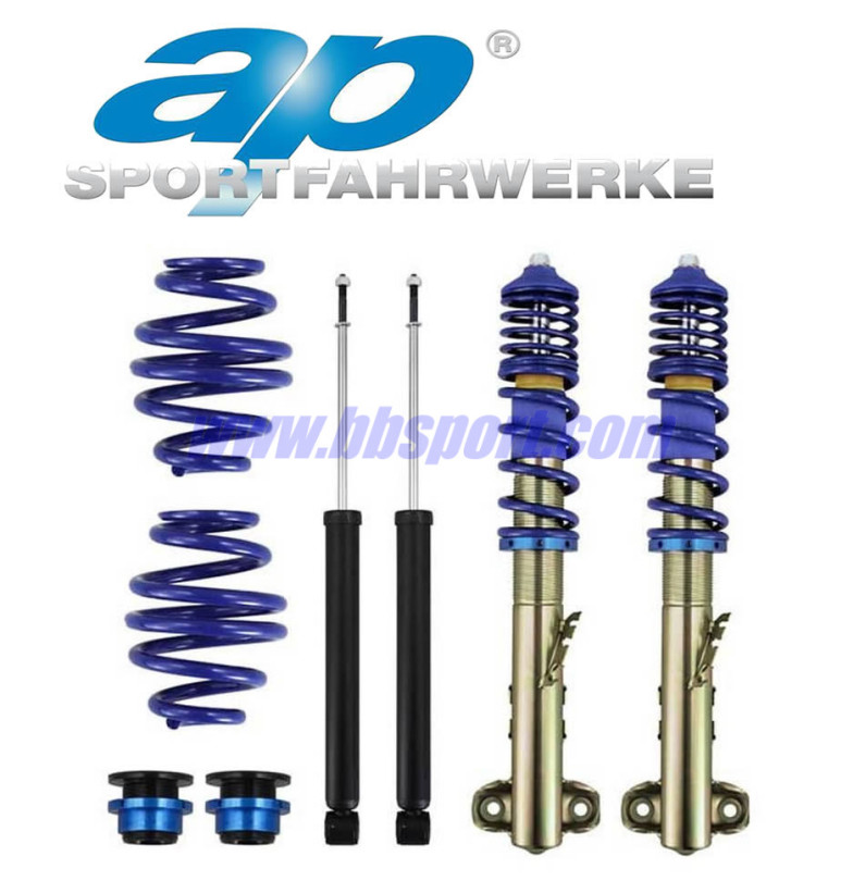 BMW 3er F34-3V 3-series GT 2WD sedan sin susp. electrónica 05/13- AP Sportfahrwerke Susp. cuerpo roscado VA 30-55 /HA 15-40 mm BMW 3er F34-3V 3-series GT 2WD sedan sin susp. electrónica 05/13- AP Sportfahrwerke Susp. cuerpo roscado VA 30-55 /HA 15-40 mm