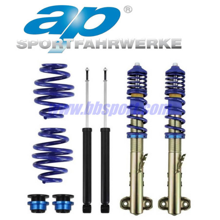 BMW 3er F34-3V 3-series GT 2WD sedan sin susp. electrónica 05/13-  AP Sportfahrwerke Susp.  cuerpo roscado VA 30-55 /HA 15-40 mm