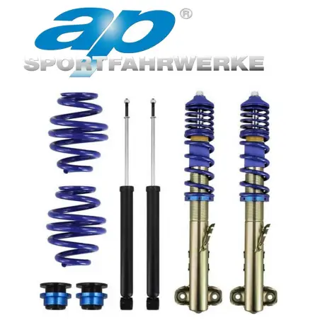 Volkswagen Eos (1F) 2WD 05/06- AP Sportfahrwerke Suspensión cuerpo roscado VA/HA 35-65 mm