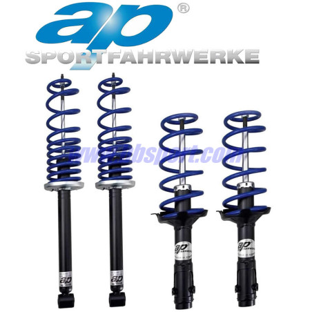 Audi A4 (8H) convertible 2WD 04/02- motores 1.8T 2.0FSi 2.0TFSi 2.0TDi  AP Sportfahrwerke Kit Suspensión sport -45/25 mm