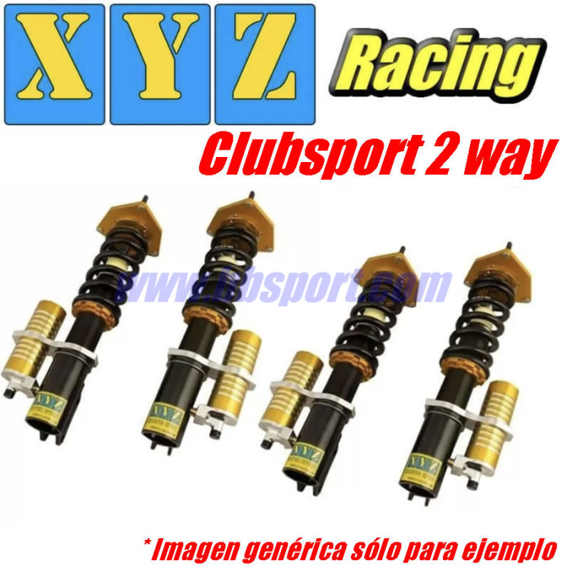 Audi A3 8V1 2WD Ø50 mm (Rear MLS) OE Rr Separated 12~UP | Suspensiones Clubsport XYZ Racing Street Advance 2 way