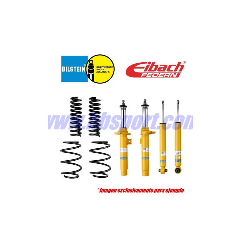 Audi A1 GBA 18- eje delt hasta 880 kg Kit deportivo B12 Bilstein / Eibach