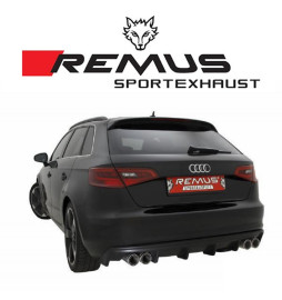 Líneas de escapes y accesorios Remus para Audi S3 8P