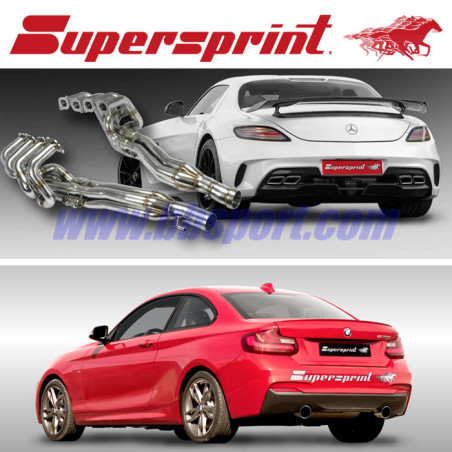 Líneas de escapes y accesorios Supersprint para Audi A3 8L
