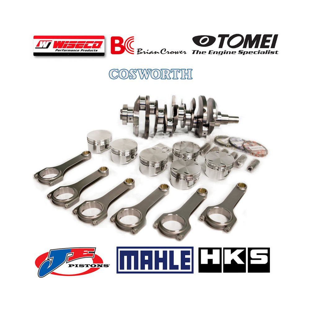 Set de pistones y bielas forjadas CP Carrillo, Brian Crower, HKS, Tomei, Mahle...(consultar) Otras marcas - 1 Set de pistones y bielas forjadas CP Carrillo, Brian Crower, HKS, Tomei, Mahle...(consultar) Otras marcas - 1