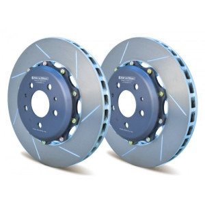 Girodisc Front Slotted 2pc Brake Disc BMW M3 M4 - Left Hand Side