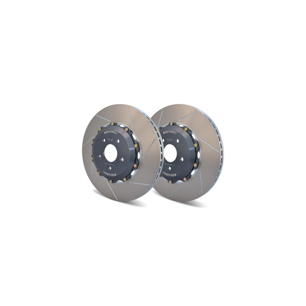 Girodisc Front Slotted 2pc Left Hand Rotor BMW M3 E90 and 1M E82 Girodisc Front Slotted 2pc Left Hand Rotor BMW M3 E90 and 1M E82