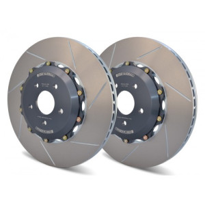 Girodisc Front Slotted 2pc Left Hand Rotor BMW M3 E90 and 1M E82