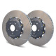 Girodisc Front Slotted 2pc Left Hand Rotor BMW M3 E90 and 1M E82