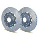 Girodisc Front Slotted 2pc Rotor Set Honda Civic FK2 y FK8 Type R -Set de 2 discos lado derecho e izquierdo