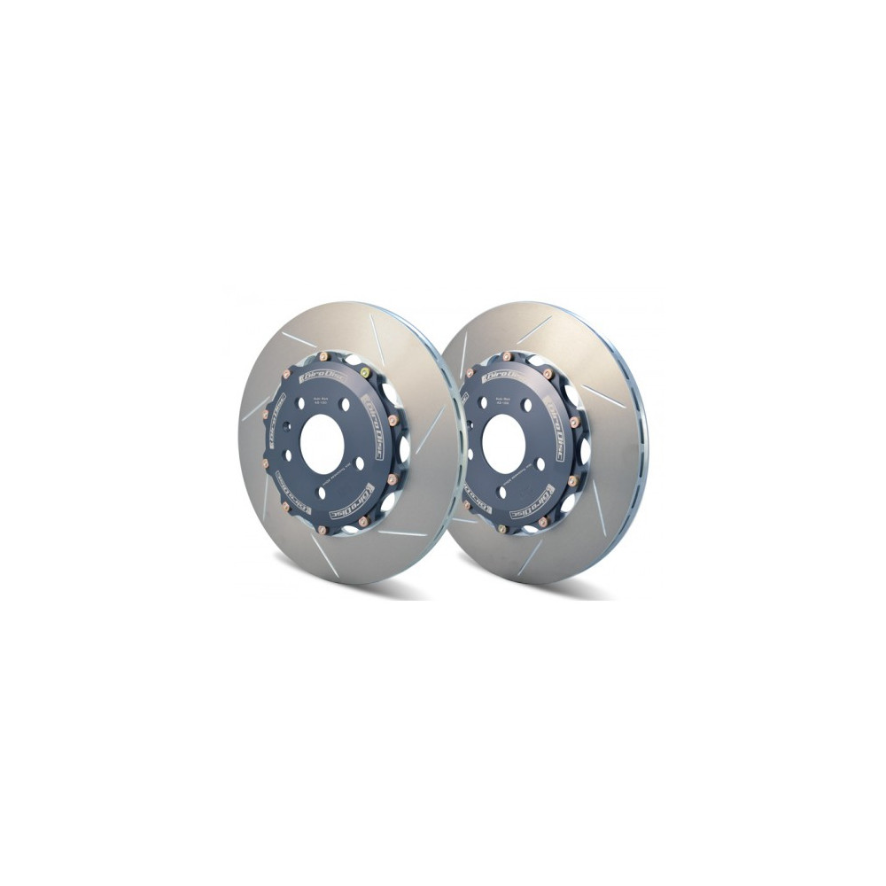 Girodisc Rear Slotted 2pc Rotor Audi RS4 B7 - Left Hand Disc Girodisc Rear Slotted 2pc Rotor Audi RS4 B7 - Left Hand Disc