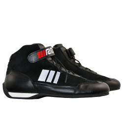Botines ignífugos automovilismo RRS FIA Prolight Black