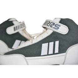 Botines ignífugos automovilismo RRS FIA Prolight White