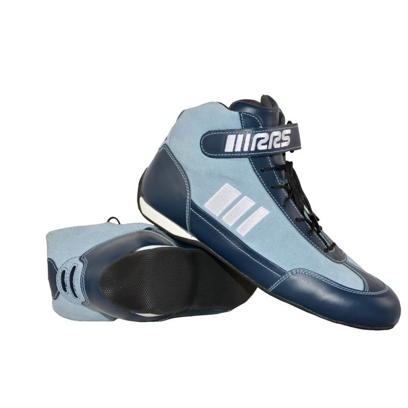 Botines ignífugos automovilismo RRS FIA Prolight Sky Blue Botines ignífugos automovilismo RRS FIA Prolight Sky Blue