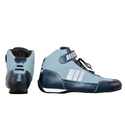 Botines ignífugos automovilismo RRS FIA Prolight Sky Blue