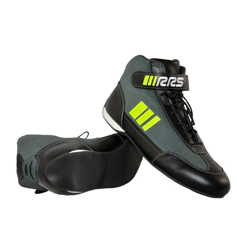 Botines ignífugos automovilismo RRS FIA Prolight Acid Yellow Botines ignífugos automovilismo RRS FIA Prolight Acid Yellow