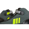 Botines ignífugos automovilismo RRS FIA Prolight Acid Yellow