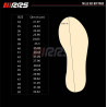 Botines ignífugos automovilismo RRS FIA Prolight Acid Yellow
