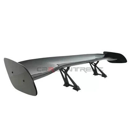 Alerón Universal fibra de Carbono Carbontrenz Black ABS Spoiler/Wing GT2 (145cm)