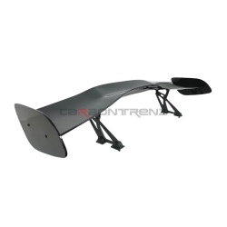 Alerón Universal fibra de Carbono Carbontrenz Black ABS Spoiler/Wing GT1 (146cm)