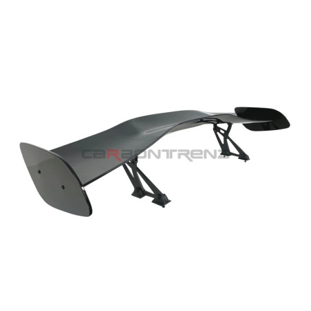 Alerón Universal fibra de Carbono Carbontrenz Black ABS Spoiler/Wing GT1 (146cm)