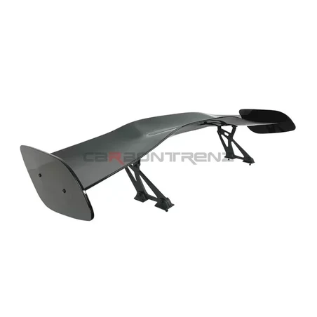 Alerón Universal fibra de Carbono Carbontrenz Black ABS Spoiler/Wing GT1 (146cm)