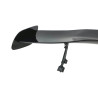 Alerón Universal fibra de Carbono Carbontrenz Black ABS Spoiler/Wing GT1 (146cm)