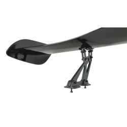 Alerón Universal fibra de Carbono Carbontrenz Black ABS Spoiler/Wing GT1 (146cm)