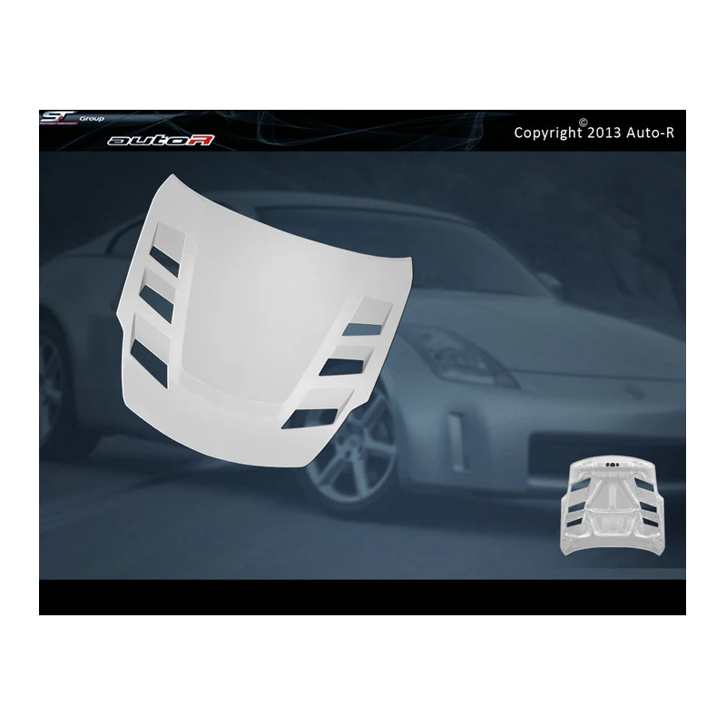 Nissan 350Z 02-06 FRP Race Hood Top Secret Style
