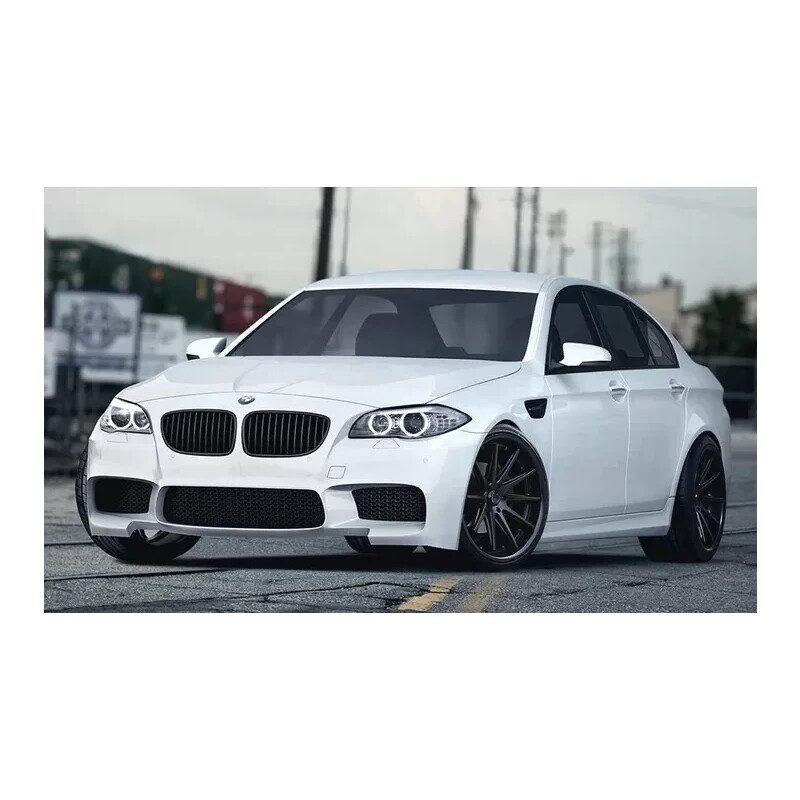 BMW 5 F10 11+ M5 Look Rear Bumper | Ref. BF10-F-01