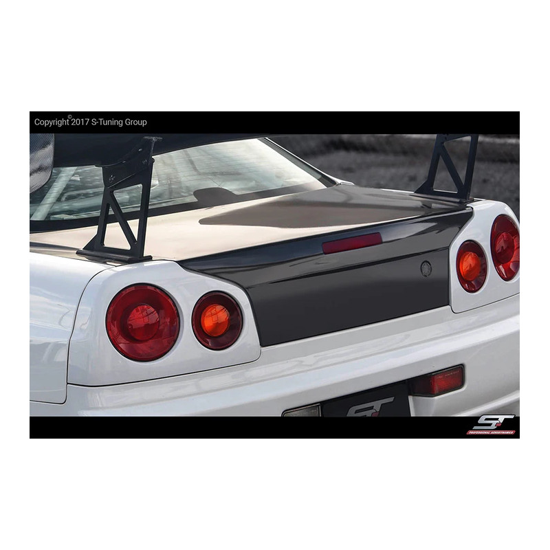 Nissan Skyline R34 GTT/GTR FRP Trunklid Lightweight-OEM 4Kg Nissan Skyline R34 GTT/GTR FRP Trunklid Lightweight-OEM 4Kg