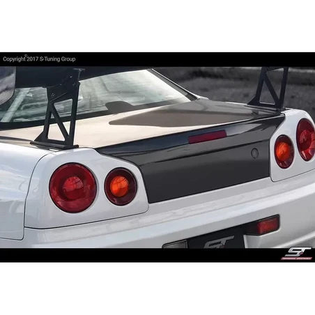 Nissan Skyline R34 GTT/GTR FRP Trunklid Lightweight-OEM 4Kg