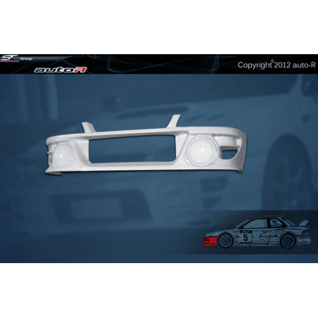 Subaru Impreza 92-00 2/4D 22B Look WRC Front Bumper (FRP)