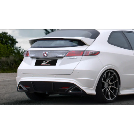 Honda Civic 06-11 FK/FN/FN2 HB Rear Underbumper Spoiler V1