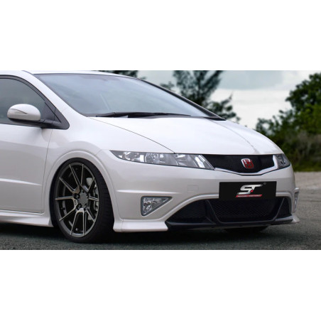 Honda Civic 06-11 FK/FN/FN2 HB Front Underbumper Spoiler V2