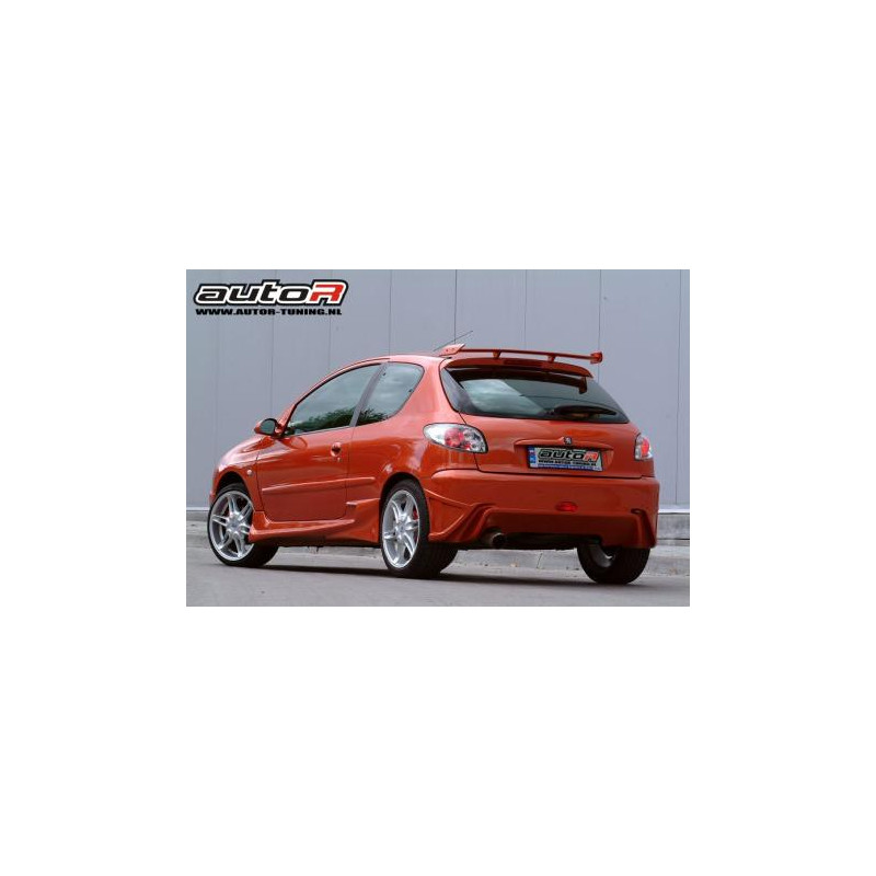 Peugeot 206 98-03 3D Rearbumper Hunter Peugeot 206 98-03 3D Rearbumper Hunter
