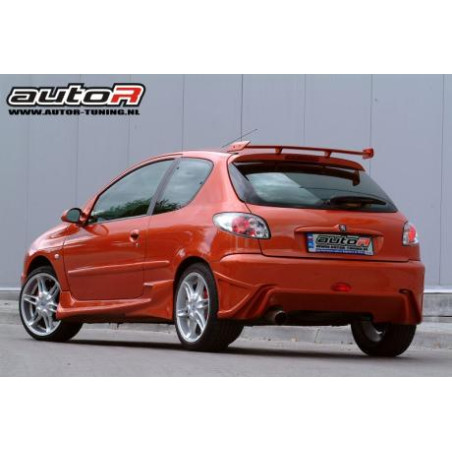 Peugeot 206 98-03 3D Rearbumper Hunter