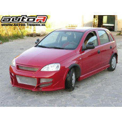 Opel Corsa C 04+ 3D Frontbumper Hunter