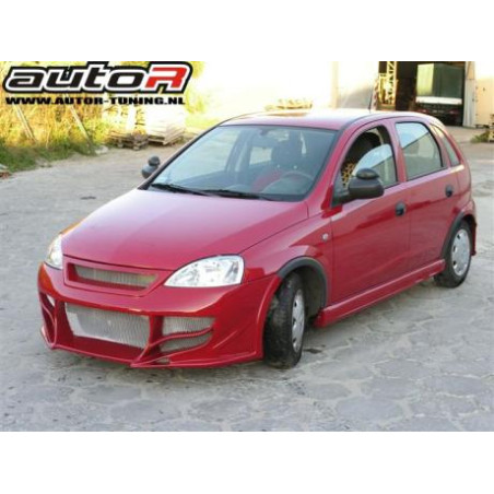 Opel Corsa C 04+ 3D Frontbumper Hunter