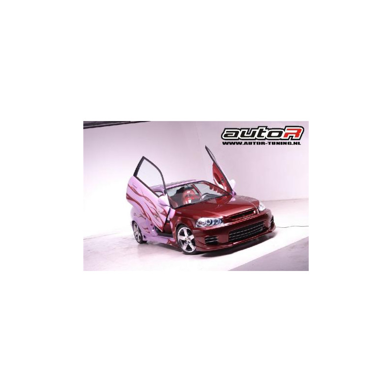Honda Civic 99-00 Frontbumper Warrior Honda Civic 99-00 Frontbumper Warrior