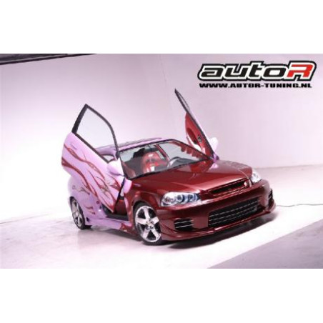 Honda Civic 99-00 Frontbumper Warrior