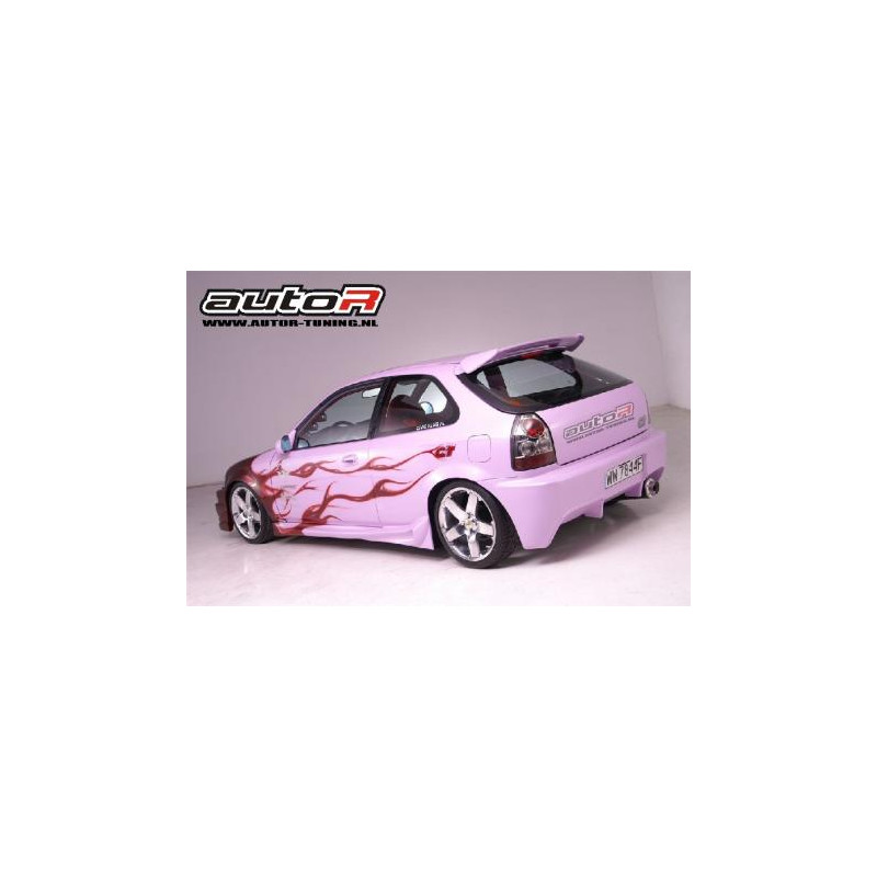 Honda Civic 96-00 3D Rearbumper Drifter Honda Civic 96-00 3D Rearbumper Drifter