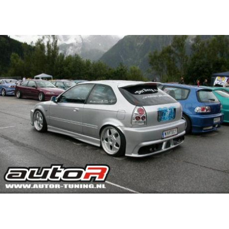 Honda Civic 96-00 3D Rearbumper Old School