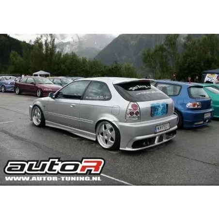 Honda Civic 96-00 3D Rearbumper Old School
