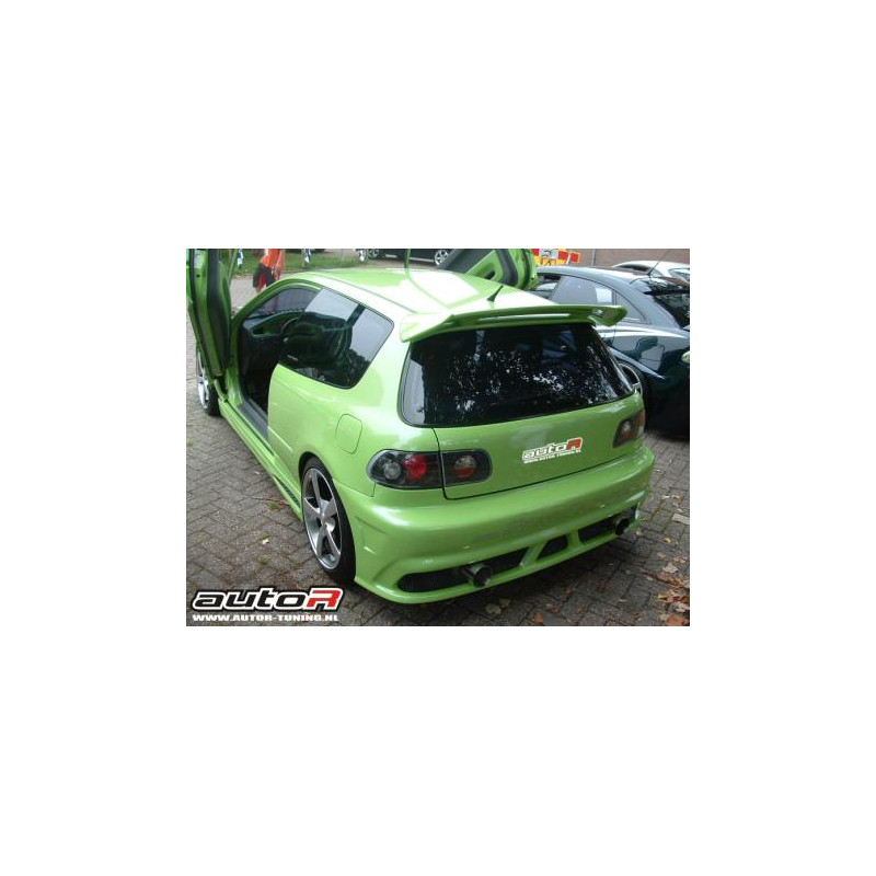 Honda Civic 92-95 3D Rearbumper Old School Honda Civic 92-95 3D Rearbumper Old School