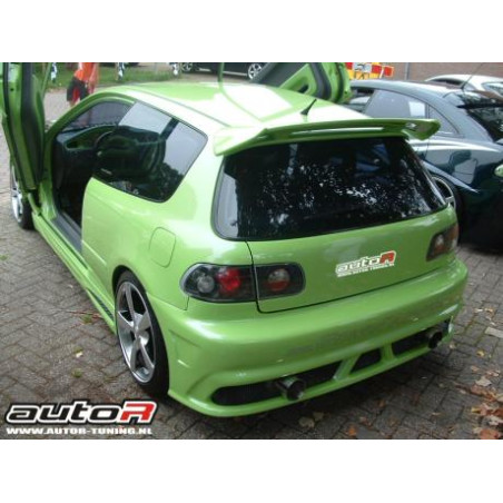 Honda Civic 92-95 3D Rearbumper Old School